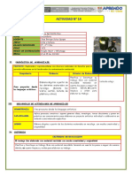 Actividad #14: Datos Informativos