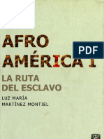 Luz María Martínez Montiel - Afroamérica I. La Ruta Del Esclavo