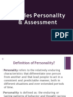 Theories of Personality