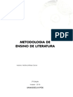 Metodologia de Ensino de Literatura