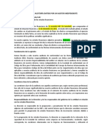 Informe de Auditoria Conforme A La Nia 700LIMPIA