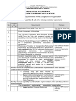 Checklist For Exploration Permit Application in The Philippines