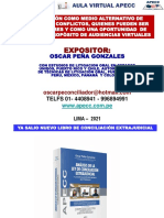 Conciliación Como Medio Alternativo de Solución de Conflictos - Oscar Peña Gonzales