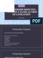 Group 3 5 Partnership Disputes