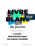 Livre Blanc L'achat Programmatique