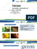 9º Ano EF - Ciências - Reprodução Assexuada e Sexuada em Plantas e Animais