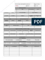 Formato Hoja de Vida y Mantenimiento de Vehículos Gran Carga Ltda