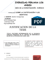 Analisis de La Justificacion y Objetivos Final