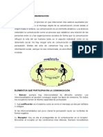 El Proceso Basico de Comunicacion-WORD