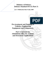 Def Stan 03-32 Part 3 Paint-Systems For Aluminium Armour