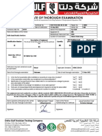 Eye Bolt Visual Certificates