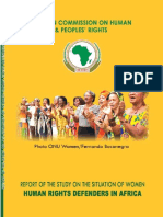 Human Rights Defenders in Africa