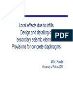 S5 - EC8 - Lisbon - Design and Detailing of Secondary Seismic Elements - FARDIS