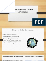 Contemporary Global Governance 1