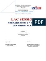 Lac-Session-Preparation of Home Learning Plan