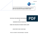 VP-08-107 - Protocol For Hold Time of Softgel Equipments