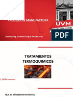 Tratamientos Termicos y Termoquimicos en La Industria Manufacturera