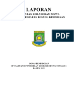 Laporan Kegiatan Kolaborasi Osis Dan Ektra Lain