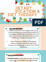 Dietary Modification