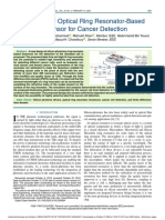 High-Quality Optical Ring Resonator-Based Biosensor For Cancer Detection