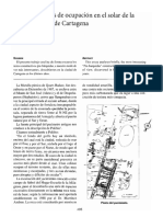 Primeros Niveles de Ocupación en El Solar de La Muralla Púnica de Cartagena