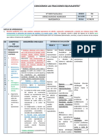 Sesion de Matemática - Fracciones Equivalentes