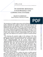 F. Robinson - Ottomans Safavids Mughals. Shared Knowledge and Connective Systems.