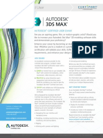 3dsmax Certified User Exam