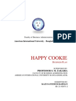 Business Plan Happy Cookie PDF