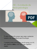 Cap. 2 - A Evolução Da Psicologia