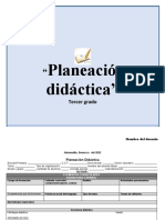 Formato Planeacion Didáctica 3