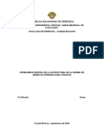 Problemas Propios de La Estructura de La Norma de Derecho Internacional Privado