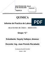 Informre de Labooratorio Quimica 5