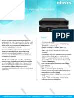 IPM6102 64 Channels IP To Analog Modulator