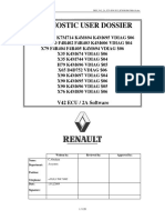 Diagnostic User Dossier: V42 ECU / 2A Software