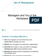 Lecture Slides (Managers and You in The Workplace)