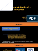 Tema31. Neumonia Intersticial e Idiopatica