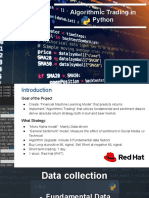 Algorithmic Trading in Python