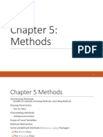 Chapter 5 Methods