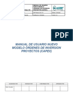 Manual de Usuario Ordenes de Inversion Co Credicard