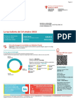 La Tua Bolletta Del 14 Ottobre 2022: Totale Spesa 08/11/2022