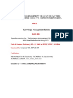 Performance Improvement of FD Fan