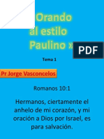 ORANDO AL ESTILO PAULINO - Ipad