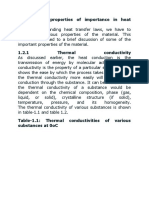 Facts About Thermal Conductivity