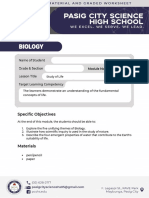 SLM No. 1 Bio Study of Life