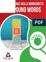 Compound Words: Free Language Skills Worksheets