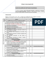 Ficha de Verificacion de La Planificacion de P.A