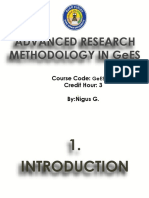 Research Course