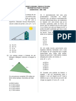 D50 (Teorema de Pitágoras) - D53 (Razões Trigonométricas)