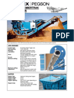 Pegson 1100 X 650 Crusher Spec Sheet From Iap LTD